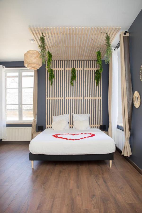 Evasion Tropicale - Studio Avec Spa, Cosy Et Renove Au Coeur De Soissons - 2 Pers Buitenkant foto